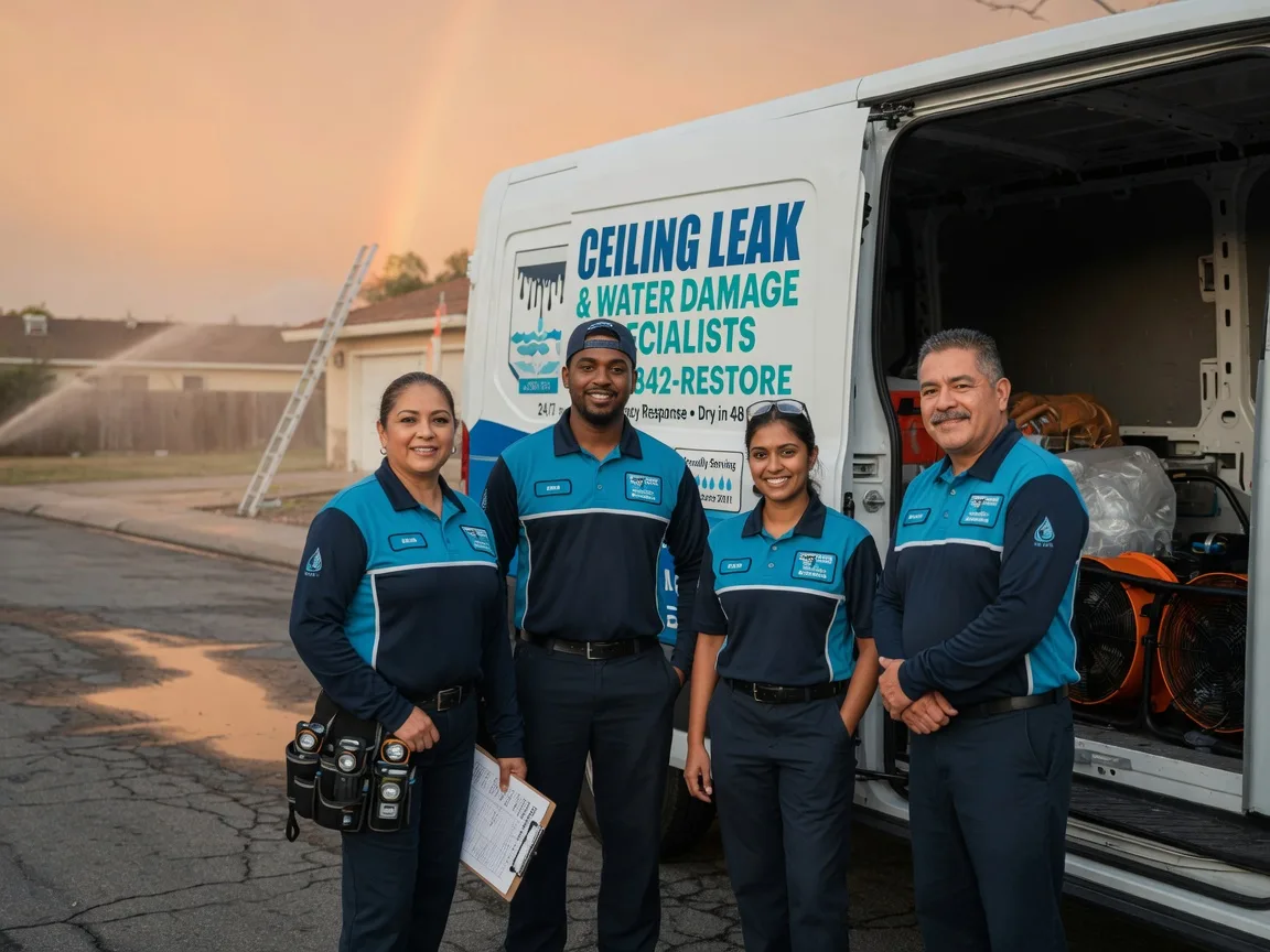 Ceiling Leak Cleanup company in Concord, VT
